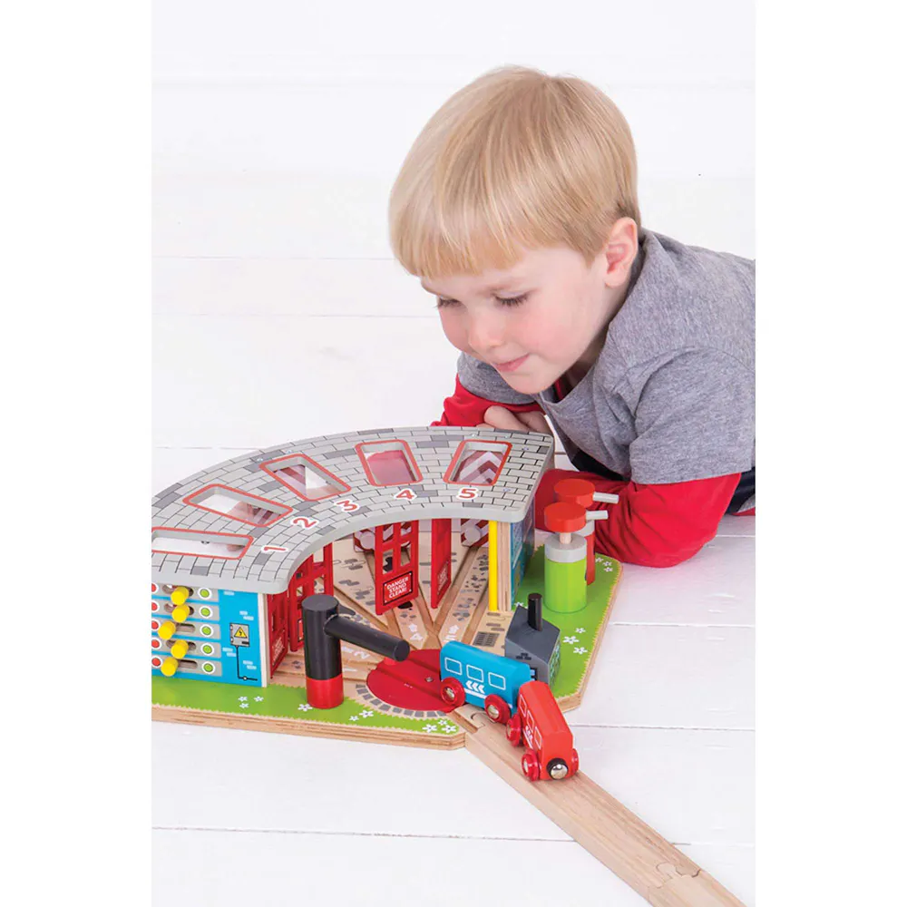 Bigjigs Rail Drevená vláčikodráha farma Bigjigs Rail Drevená vláčikodráha farma