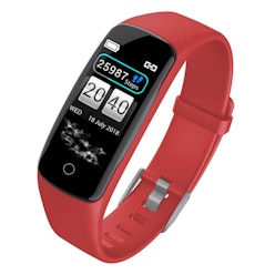 NNEAGS Sport Monitor Wrist Touch Fitness Tracker Smart Watch Red NNEAGS Sport Monitor Wrist Touch Fitness Tracker Smart Watch Red