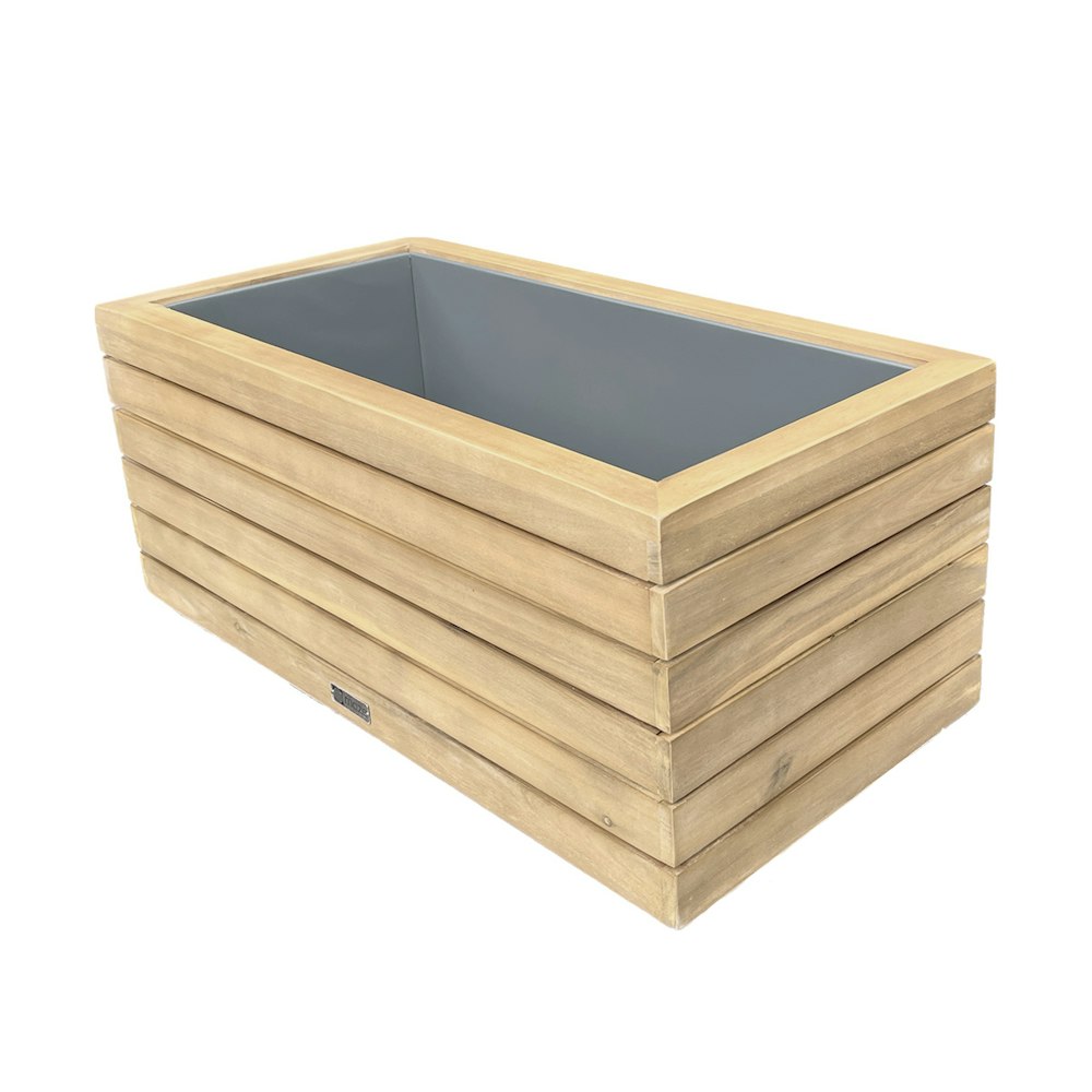 Maze Maze - Bali Small Planter - Acacia Wood