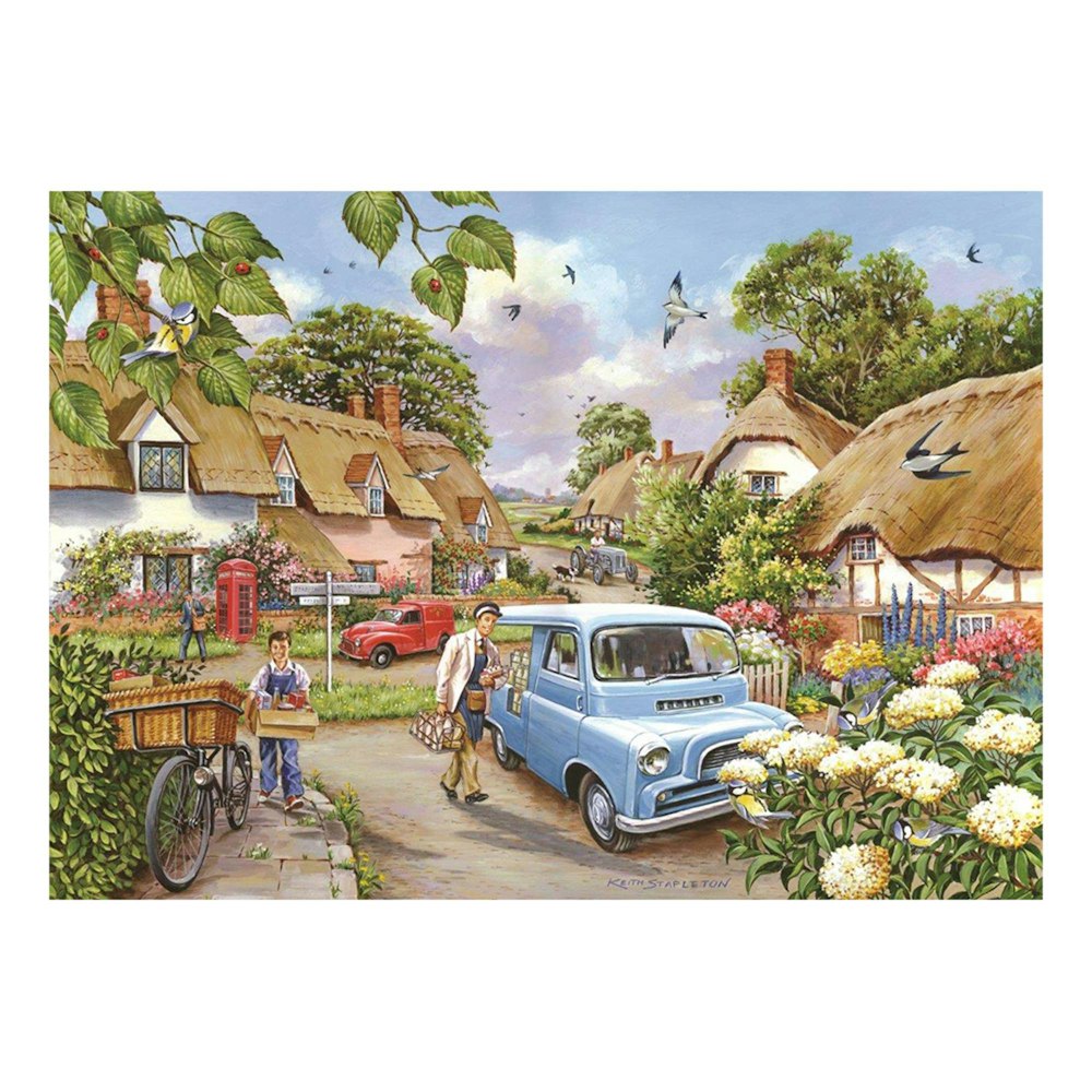The House of Puzzles Morning Fresh - Big 500 Piece Jigsaw Puzzle