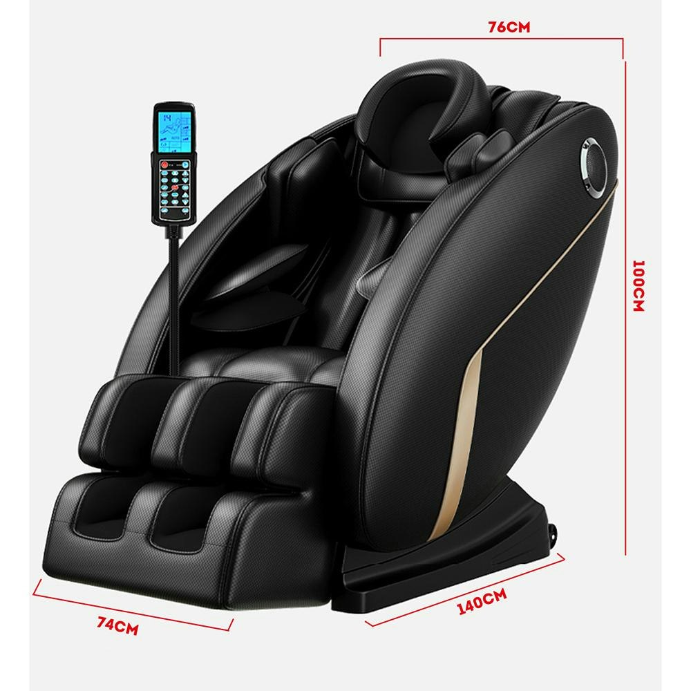 Mason Taylor N900 12 points Zero Gravity Electric Massage Chair Full Body Shiatsu - Black