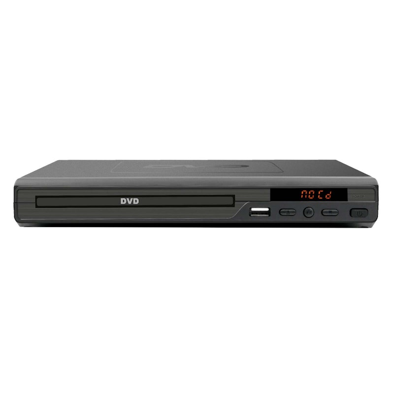 Mini-Size DVD Player (Black) w/ Multi-Region Set-up & Compact Size image number null
