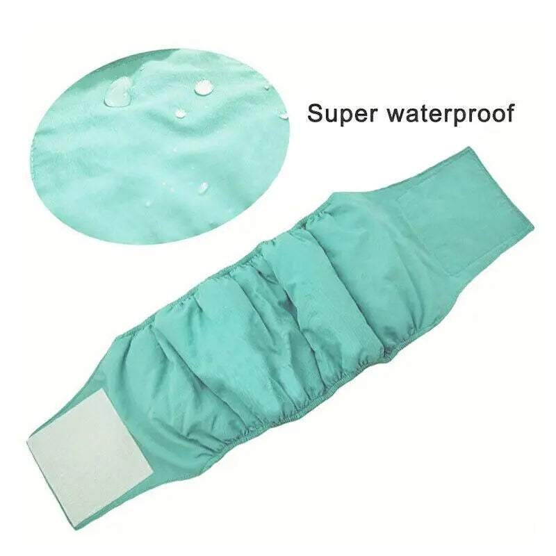 S Male Dog Puppy Nappy Diaper Belly Wrap Band Sanitary Pants Underpants