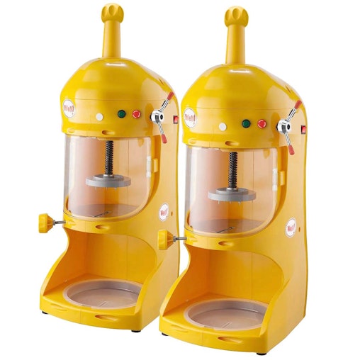 SOGA 2X 300W Commercial Ice Shaver Crusher Machine Automatic Snow Cone Maker image number null