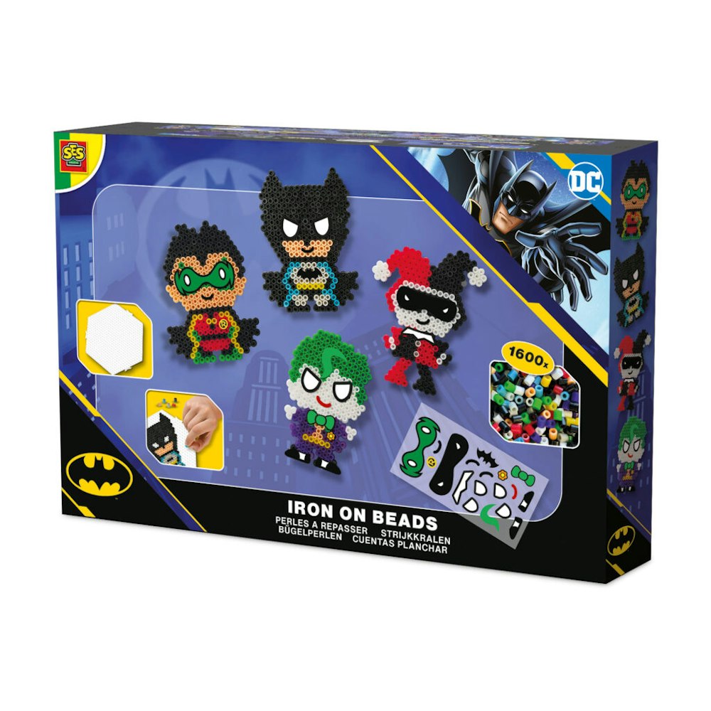 SES Creative Dc Batman - Iron On Beads Set Figures