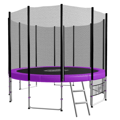 Kahuna Trampoline Blizzard 8ft -Purple image number null