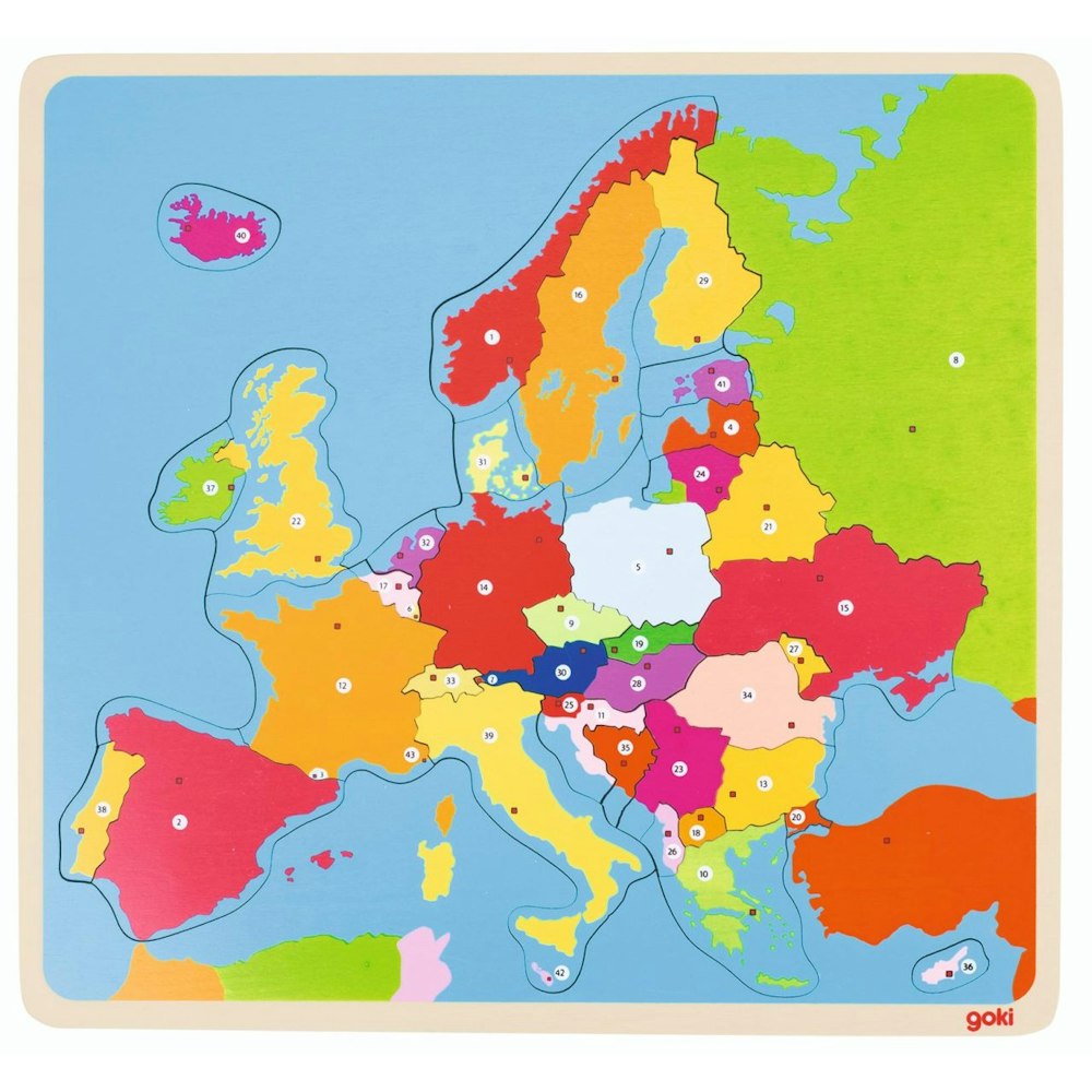 Goki Puzzle - Europe
