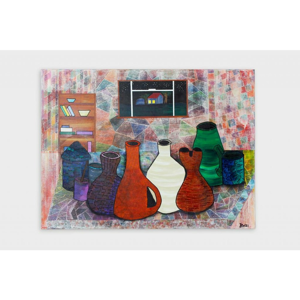 Roy Weymouth Gone To Pot 23.5 X 1.5 X 31.5 Inches