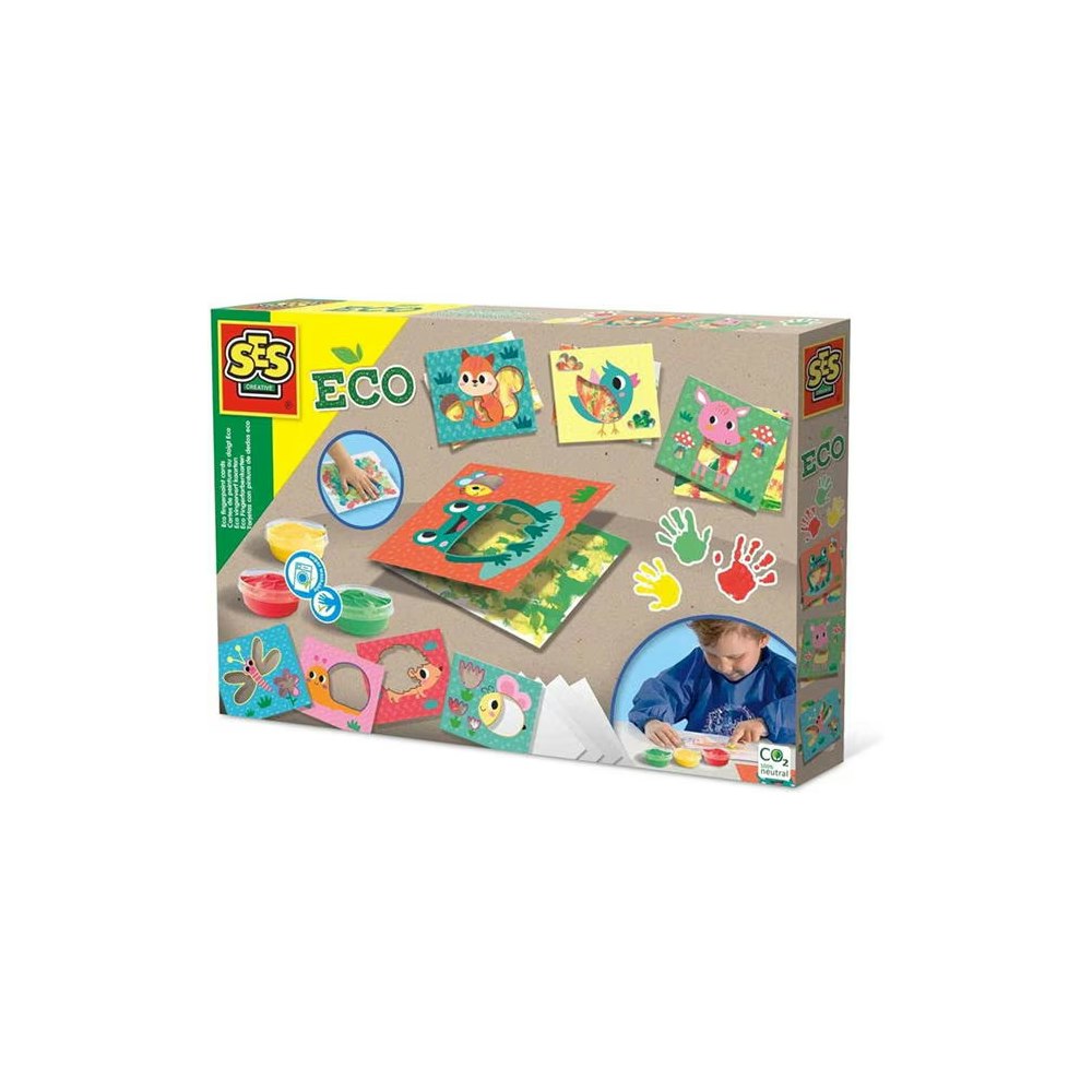 SES Creative Eco Fingerpaint Cards