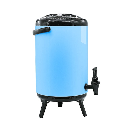 SOGA 2X 16L Stainless Steel Insulated Milk Tea Barrel Hot and Cold Beverage Dispenser Container with Faucet Blue SOGA 2X 16L Stainless Steel Insulated Milk Tea Barrel Hot and Cold Beverage Dispenser Container with Faucet Blue