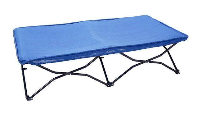 Cot Portable Foldable Toddler Kids Bed/Camping/Picnic/Beach/Outdoor/Travel Blue Cot Portable Foldable Toddler Kids Bed/Camping/Picnic/Beach/Outdoor/Travel Blue