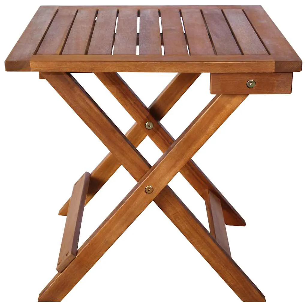 Sun Loungers 2 pcs with Table and Cushions Solid Acacia Wood 3077384