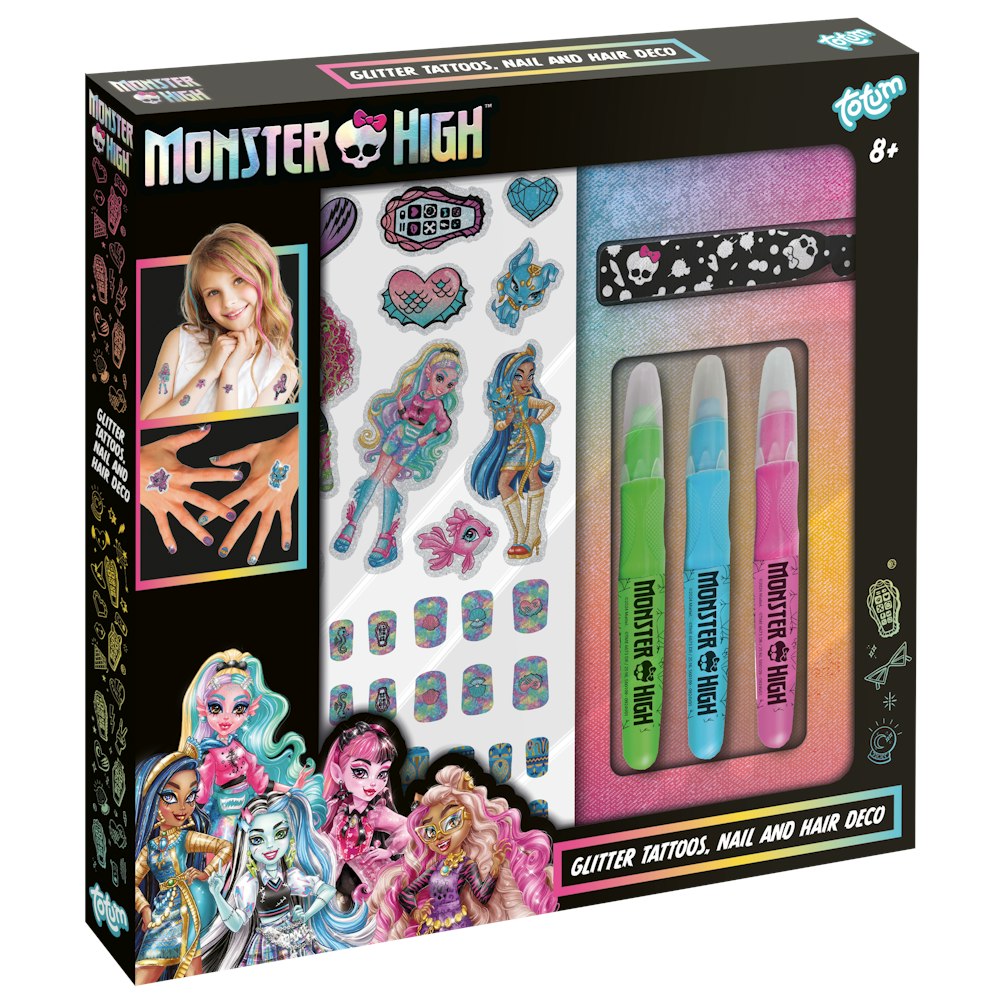 Totum Monster High Glitter Tattoos