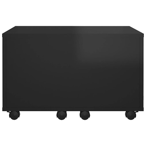 NNEVL Coffee Table High Gloss Black 60x60x38 cm Chipboard NNEVL Coffee Table High Gloss Black 60x60x38 cm Chipboard
