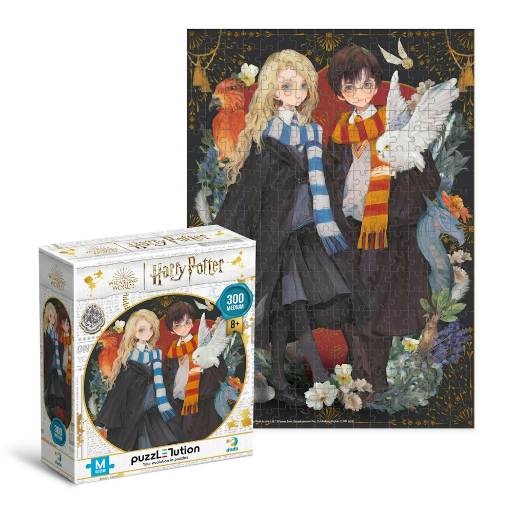 Dodo Dodo Puzzlution Harry Potter & Luna Lovegood 300-piece Jigsaw Puzzle