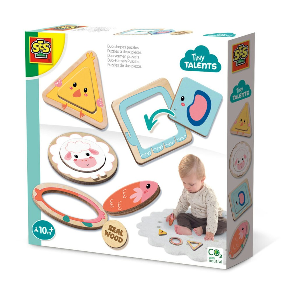 SES Creative Duo Shapes Puzzles