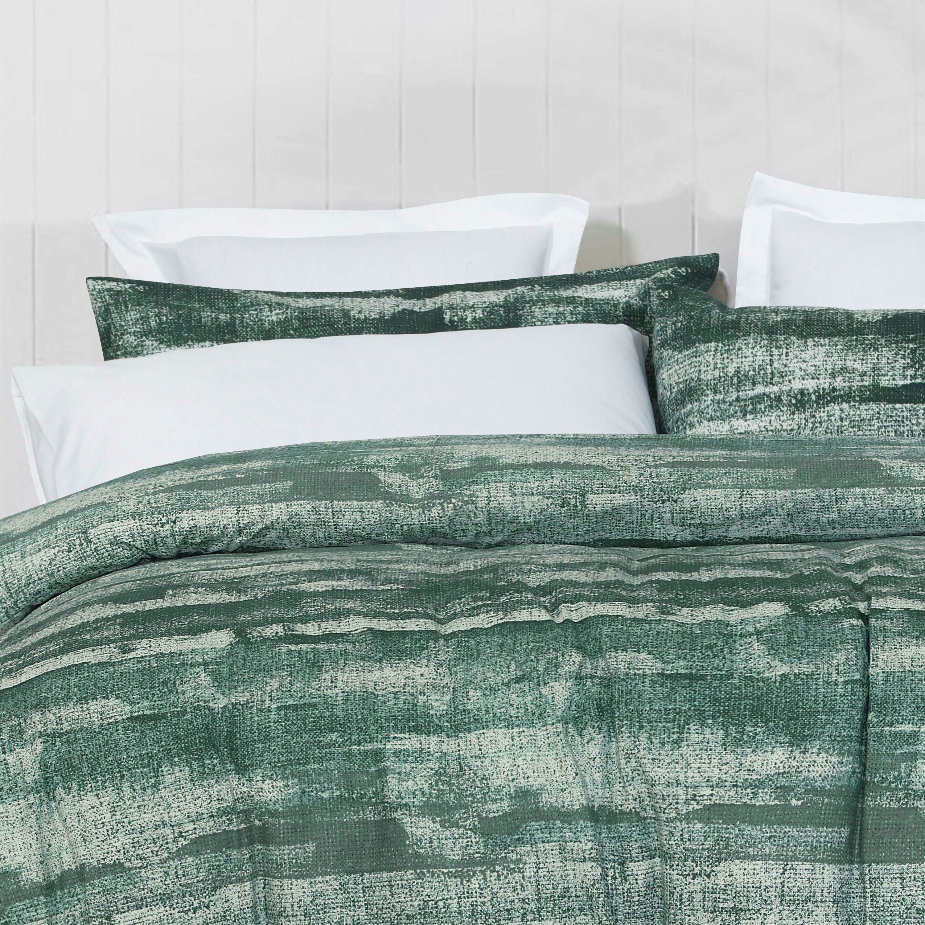 Sage Breeze Quilt Cover Set – Breathable Pure Cotton with Subtle Hues