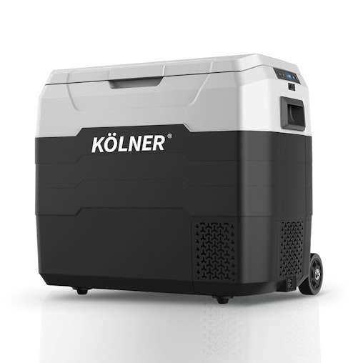 Kolner 50L Portable Fridge Cooler Freezer Refrigerator w/ Trolley image number null