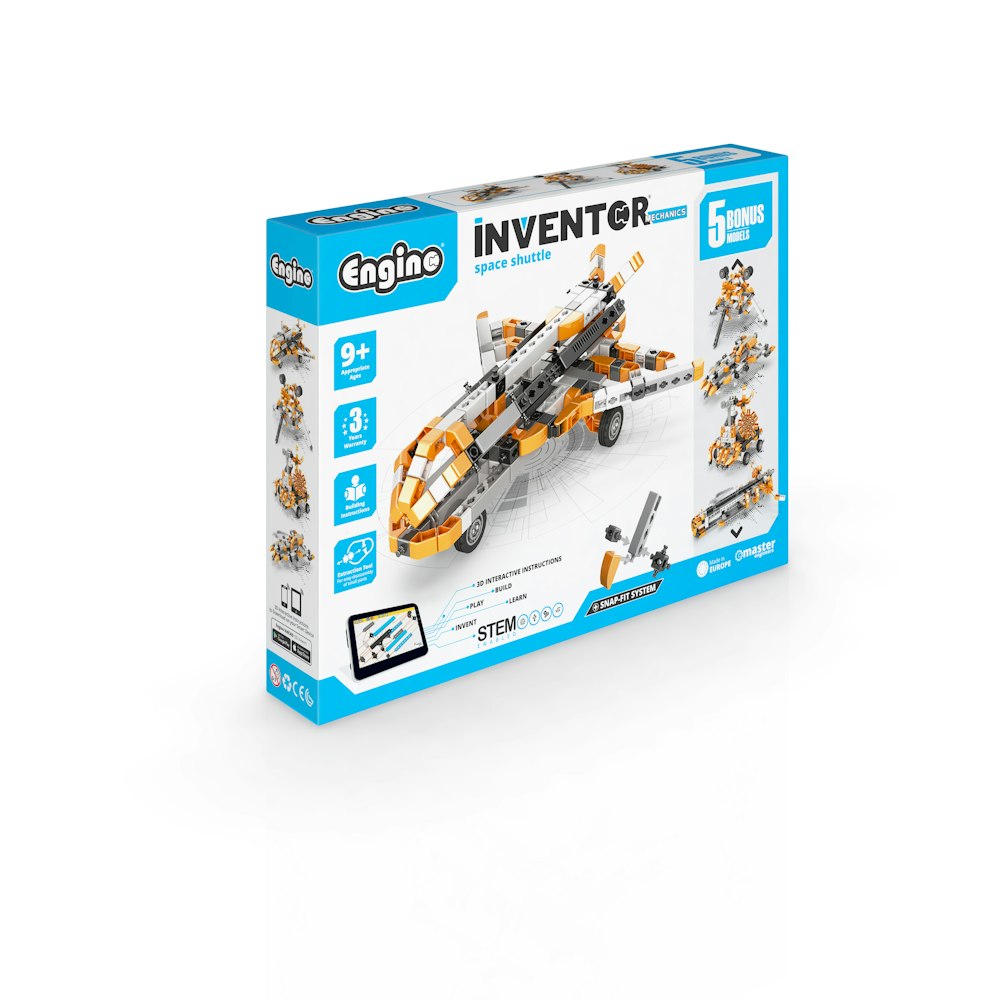 Engino Engino Inventor Mechanics: Space Shuttle Set (5+ Models)
