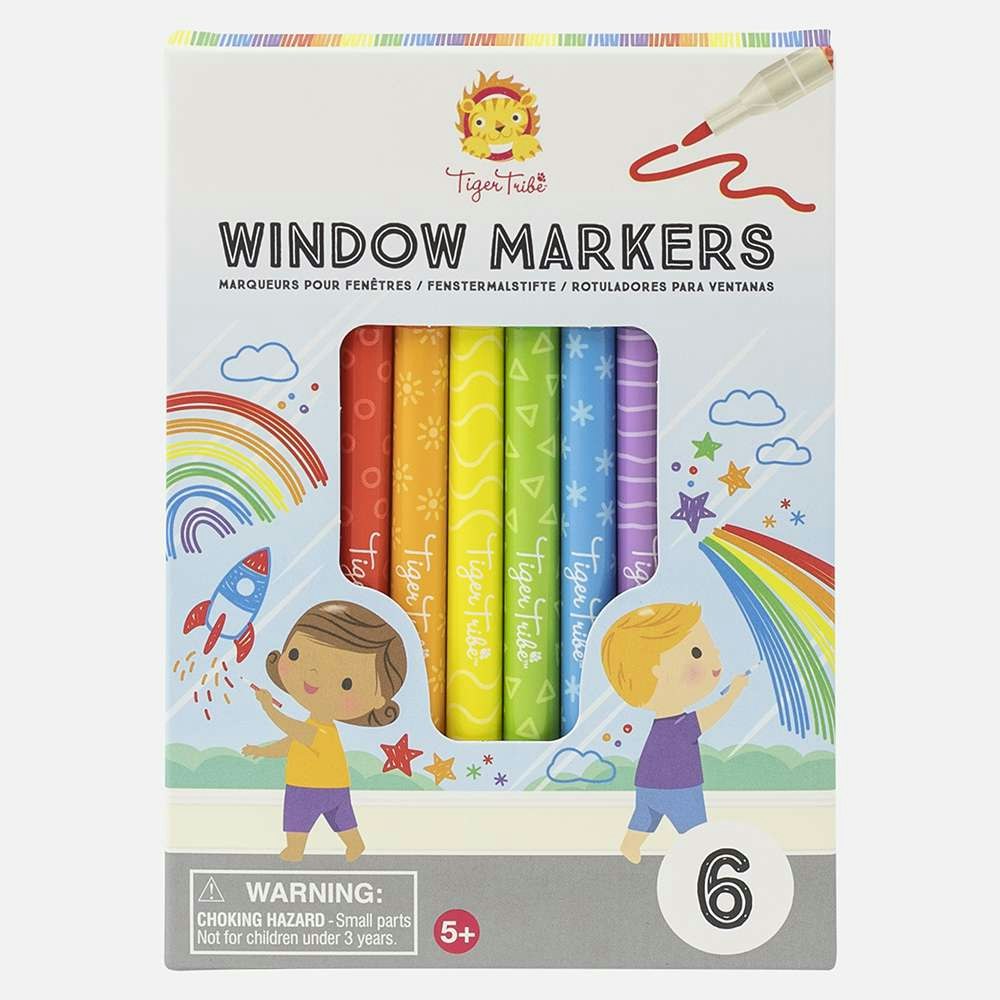 Tiger Tribe Stationery - Window Markers