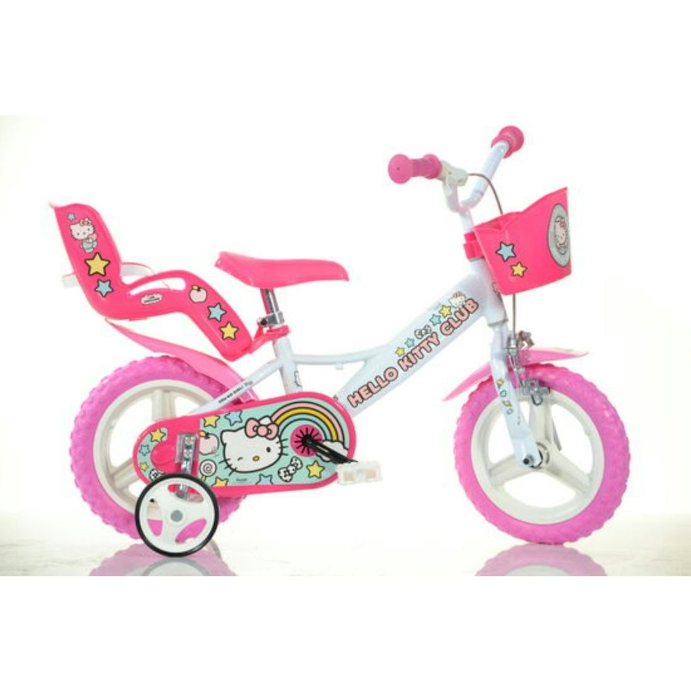 Dino Bikes Hello Kitty Bicycle - 12"