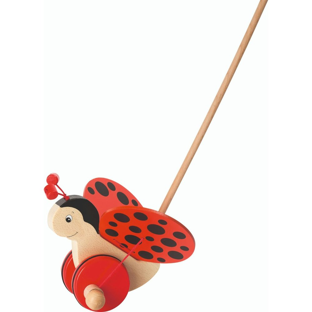 Goki Push-along Animal - Ladybird Florah