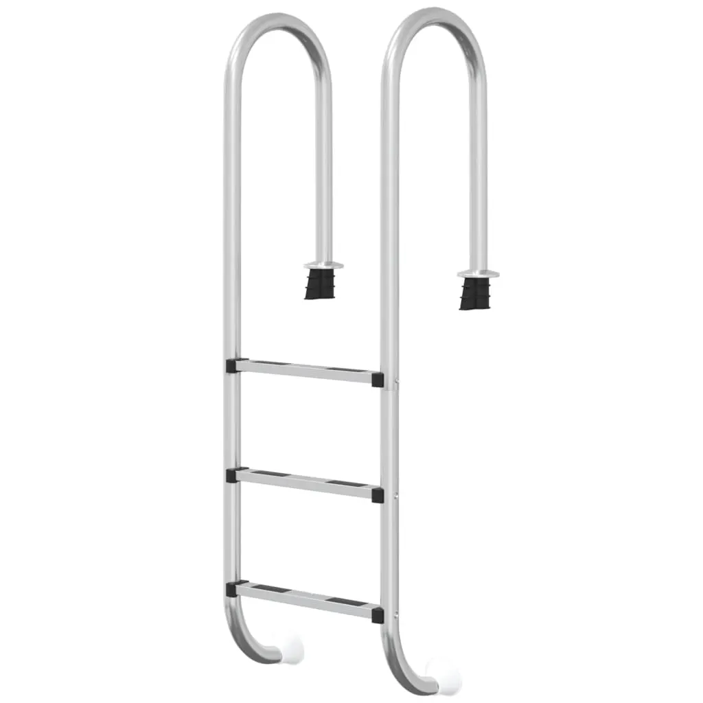 Pool Ladder 54x38x158 cm 304 Stainless Steel 93452 Pool Ladder 54x38x158 cm 304 Stainless Steel 93452