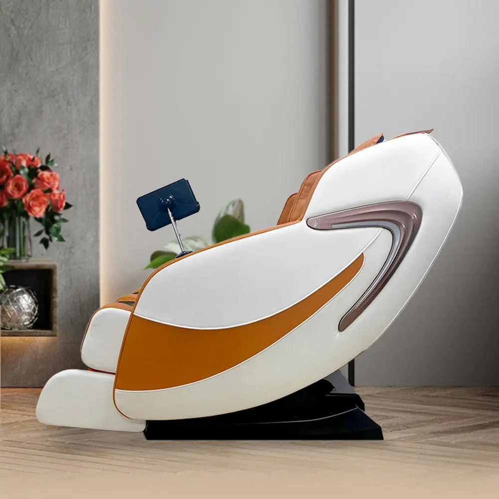 Mason Taylor MC-612 SL Track Massage Chair Shiatsu Heating Waist Air Cushion PU Leather