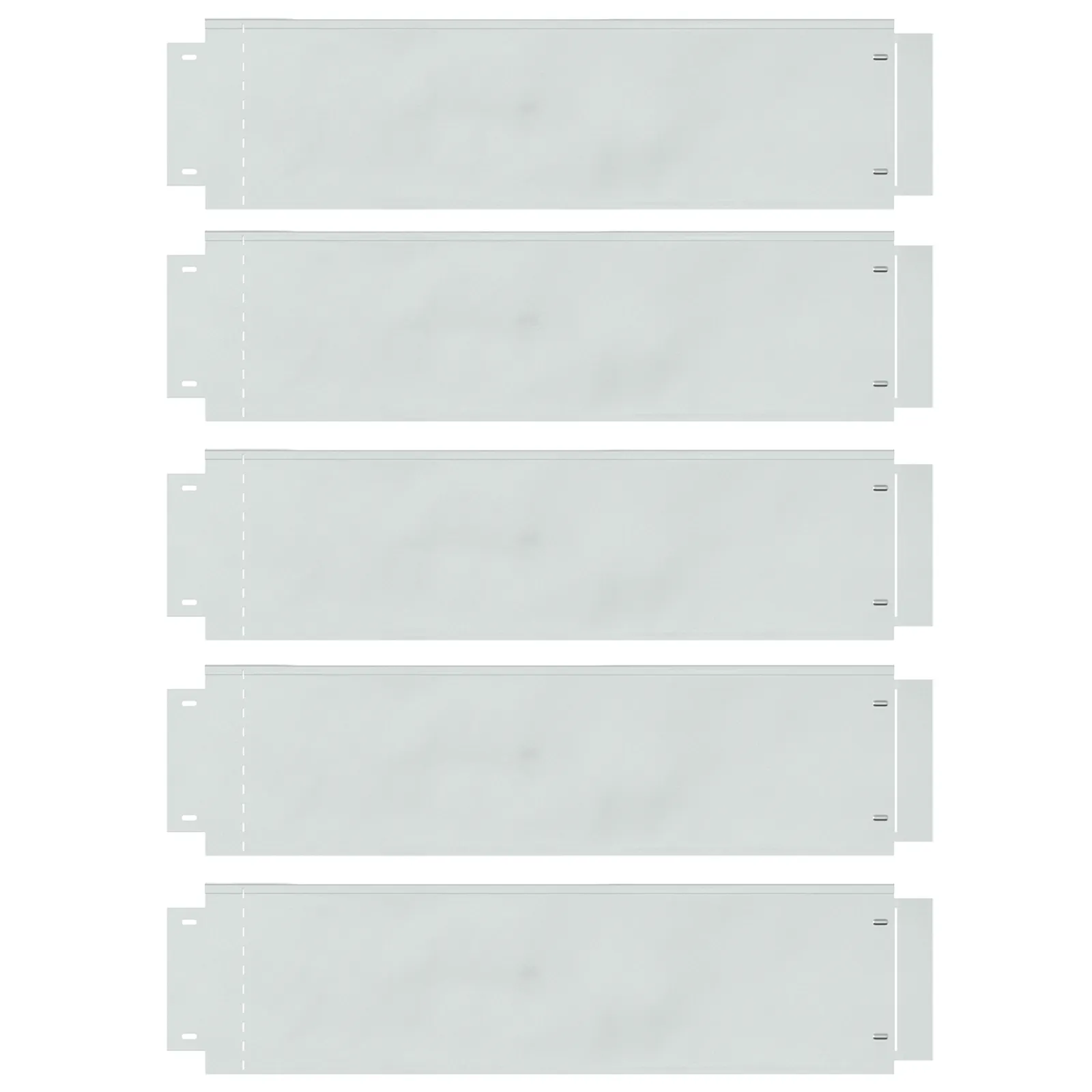 Lawn Edgings 5 pcs 25x100 cm Flexible Galvanised Steel 42008614 Lawn Edgings 5 pcs 25x100 cm Flexible Galvanised Steel 42008614
