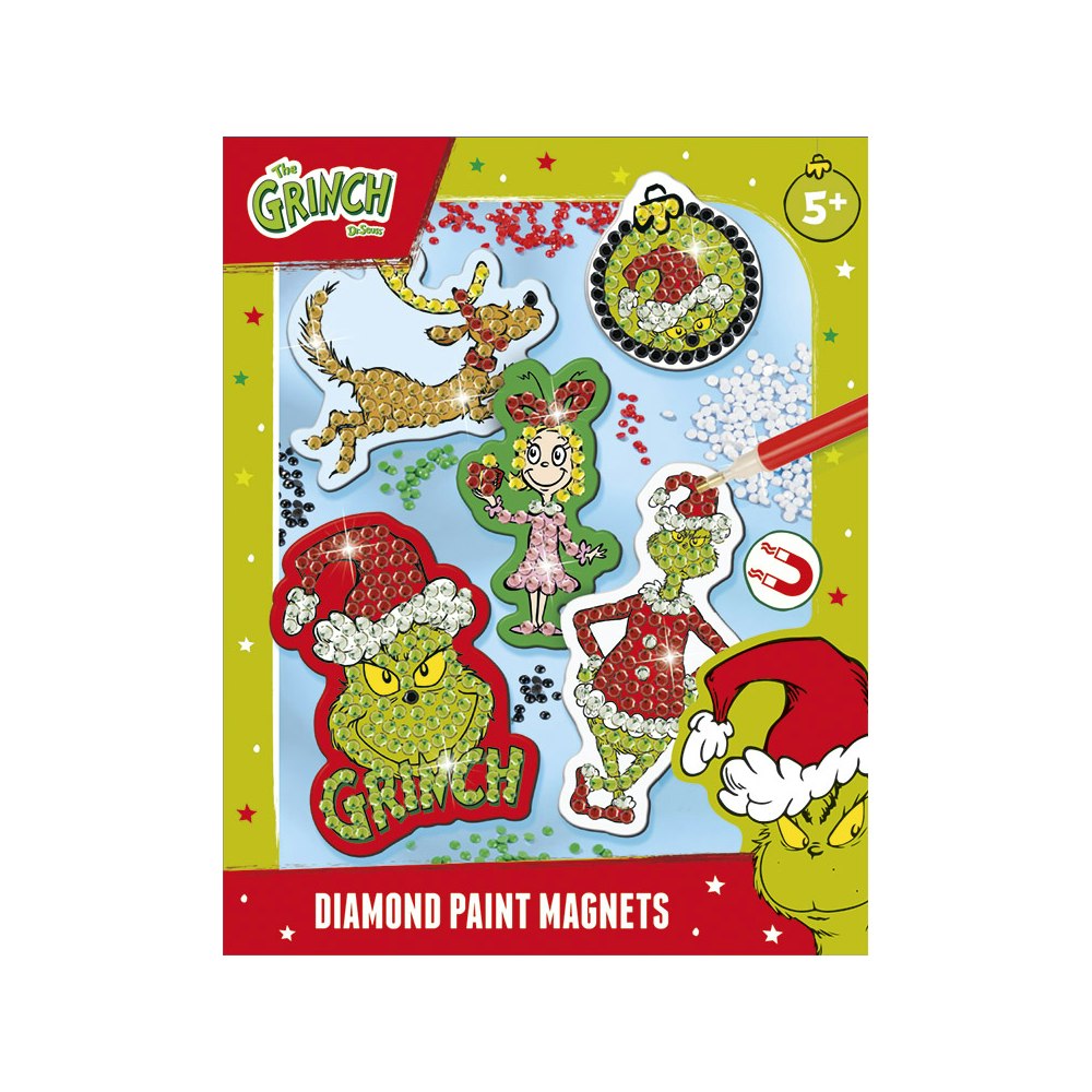 Totum Grinch Diamond Paint Magnets