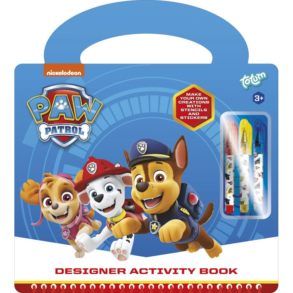 Totum Paw Patrol - Designer Activity Book