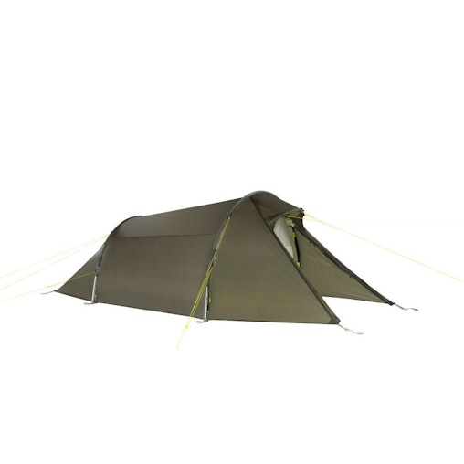 Tatonka 380x155x110cm Gargia 2 Person Tunnel Tent Camping/Travel Stone GRY Olive image number null