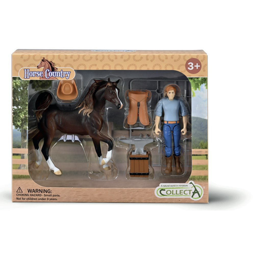 CollectA Blacksmith & Accessories Window Box