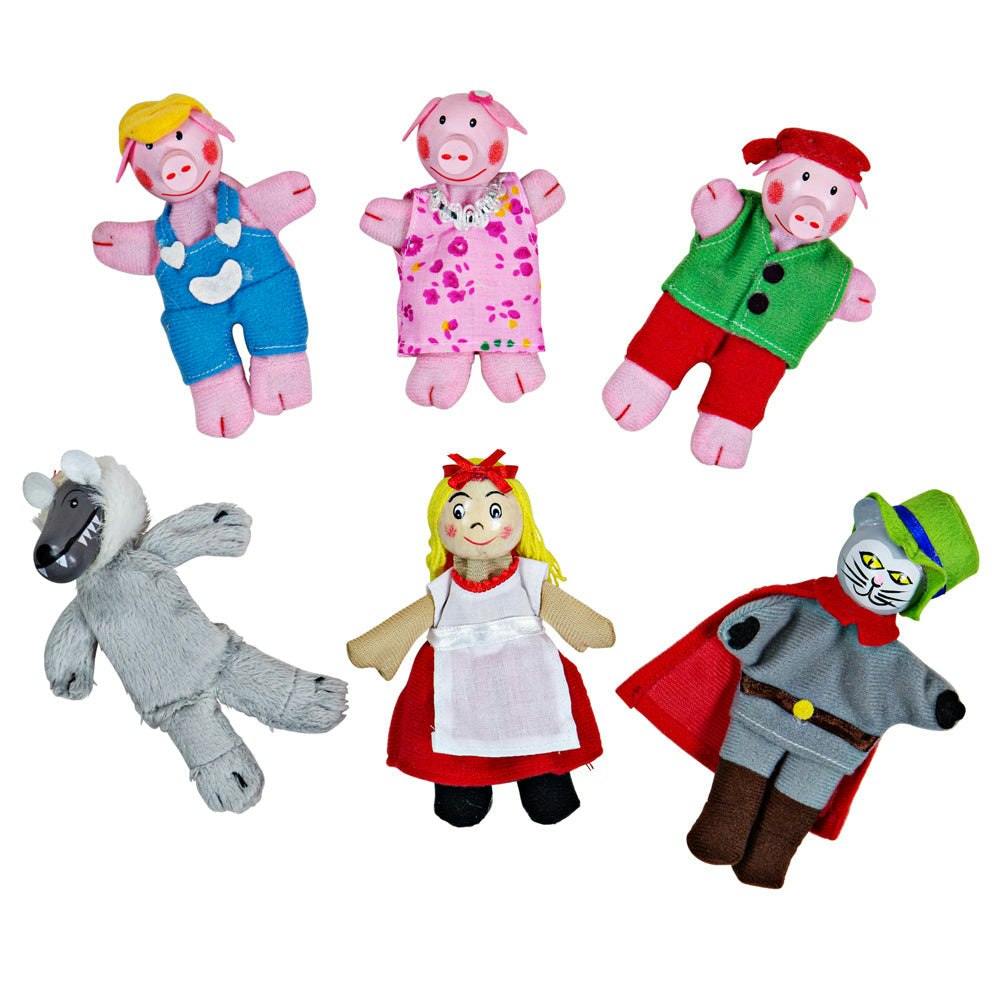 Bigjigs Toys Red Riding Hood Finger Puppets