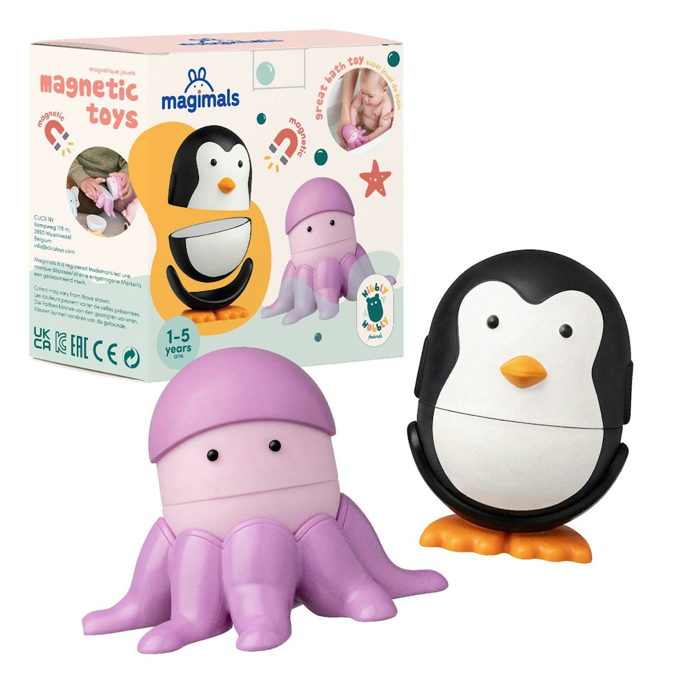 Clics Magimals - Sealife Magnetic Mix & Match Animals