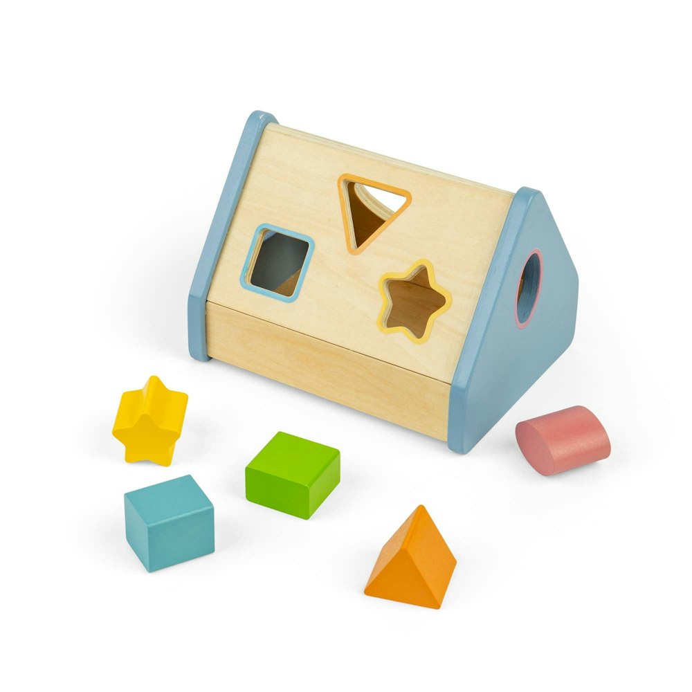 Bigjigs Toys Shape Sorter House