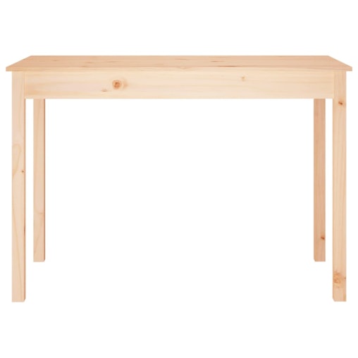 NNEVL Dining Table 110x55x75 cm Solid Wood Pine NNEVL Dining Table 110x55x75 cm Solid Wood Pine
