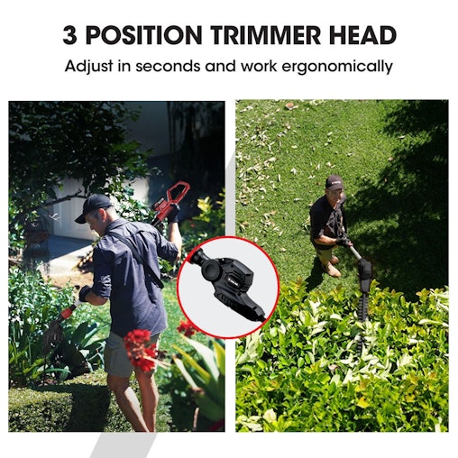 NNEMB 20V SYNC Cordless Pole Saw & Hedge Trimmer Combo, 8 inch Chainsaw Pruner, Telescopic Handle, with Battery and Charger Kit NNEMB 20V SYNC Cordless Pole Saw & Hedge Trimmer Combo, 8 inch Chainsaw Pruner, Telescopic Handle, with Battery and Charger Kit