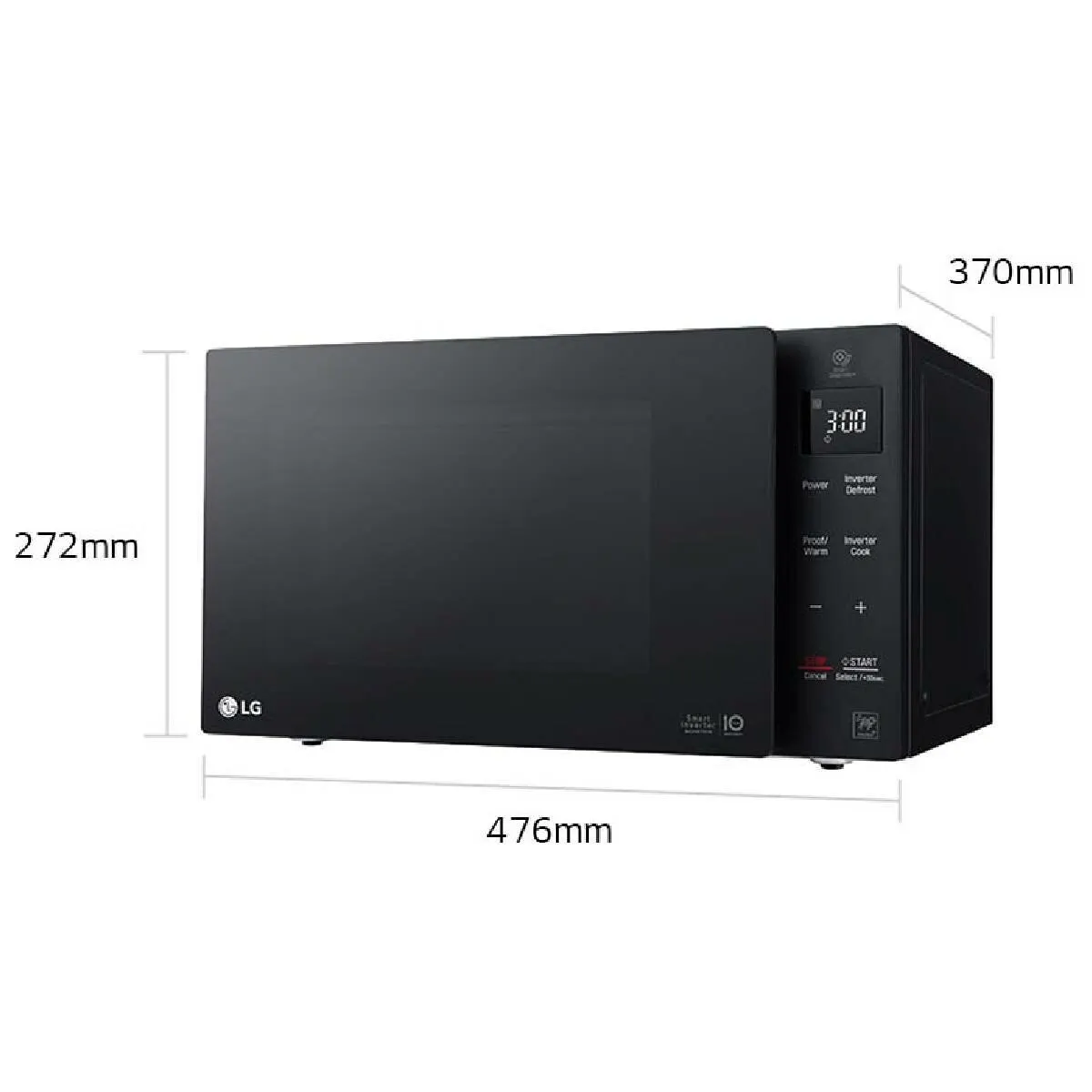 LG NeoChef 23L Smart Inverter 1000W Microwave Oven