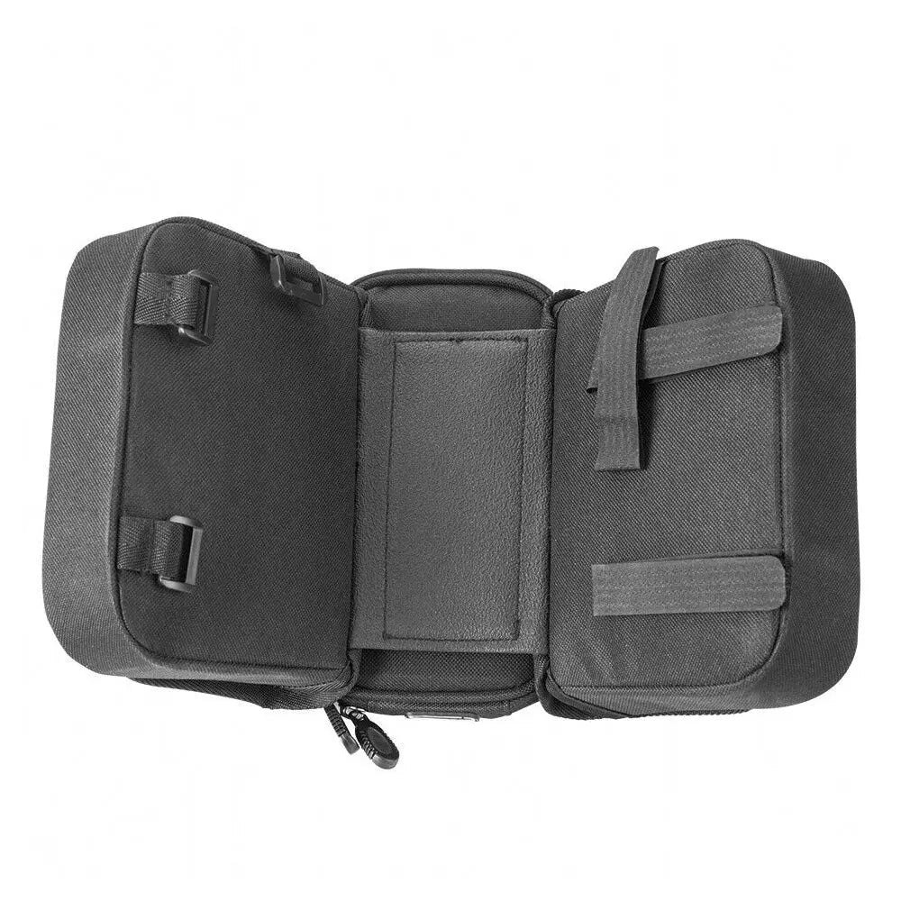 AKEZ Rainproof 6 Inches Touch Screen Nylon Front Bicycle Bag - Black
