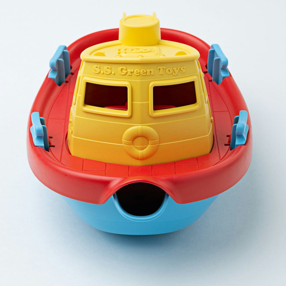 Green Toys Tugboat (yellow)