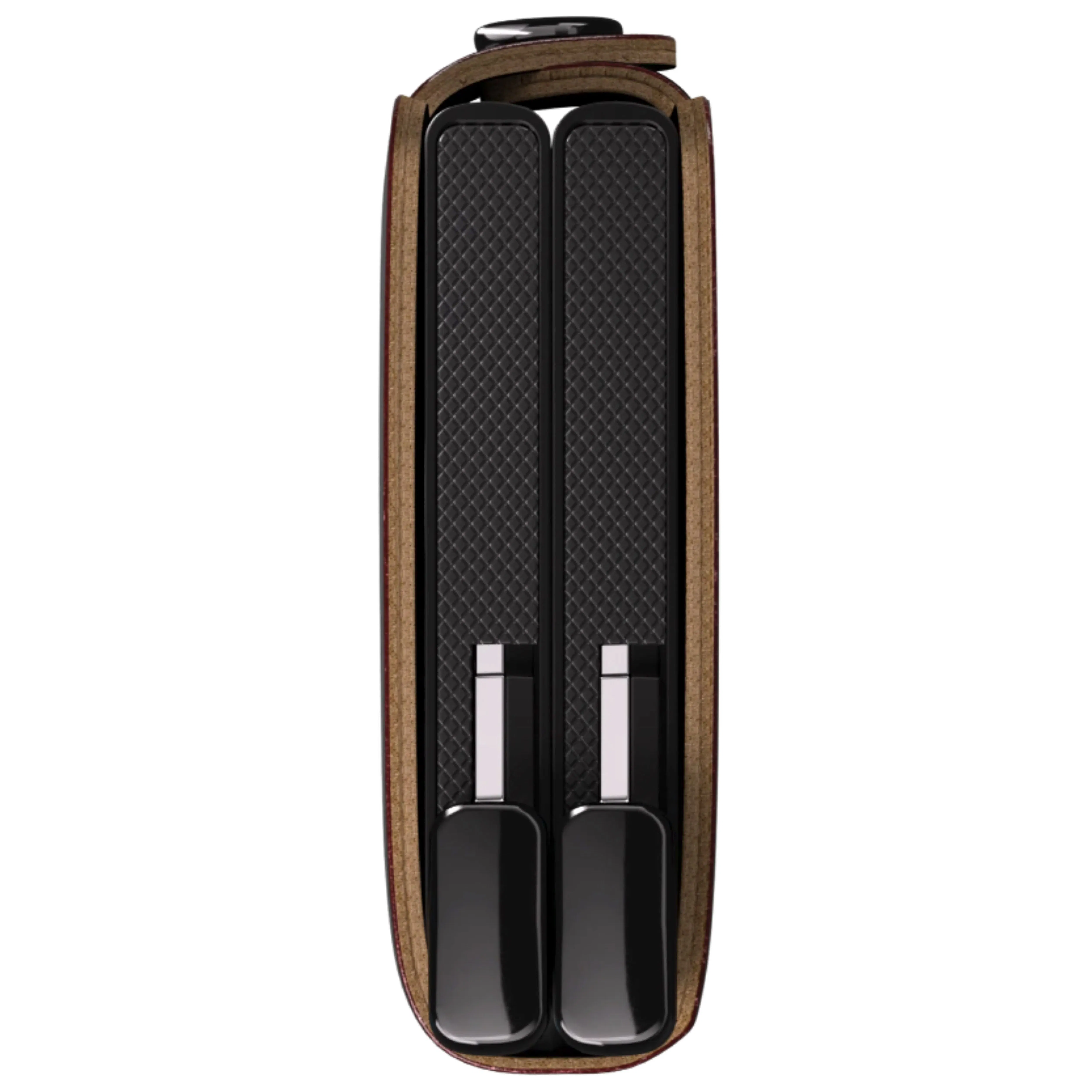 Secrid Premium+ Twinwallet Compact RFID Wallet - Basco Brown+