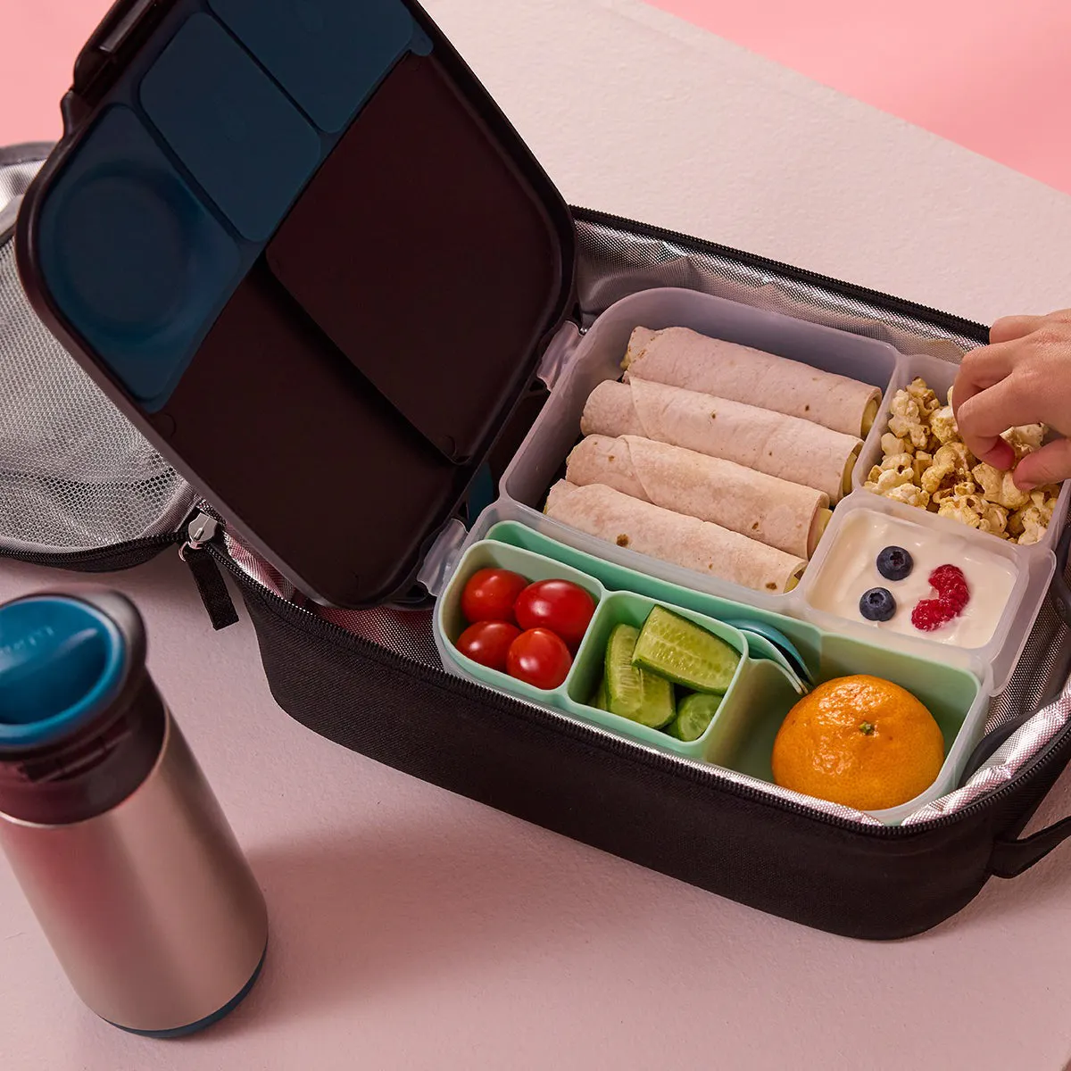b.box Silicone Bento Tray - Lunchbox
