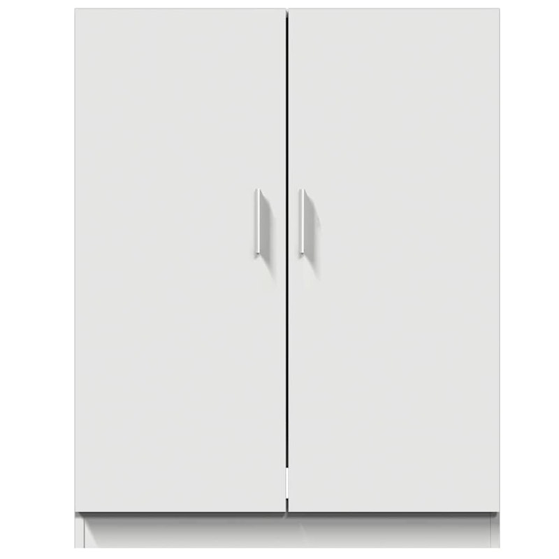 vidaXL Washing Machine Cabinet White 71x71.5x91.5 cm image number null