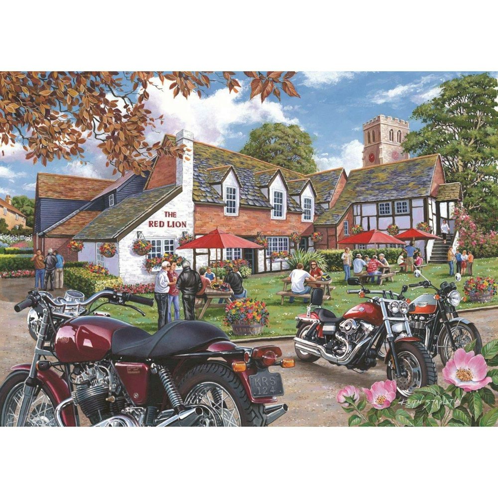 The House of Puzzles Easy Riders - 1000 Piece Jigsaw Puzzle