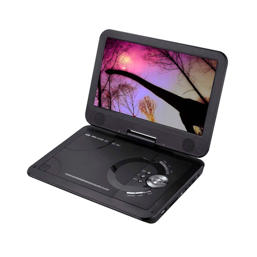 10.1" Portable DVD Player w/ 270-Degrees Swivel-Screen & Rechargeable image number null