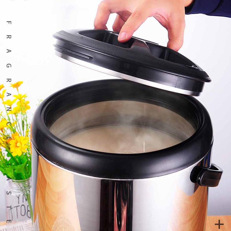 SOGA 6X 16L Portable Insulated Cold/Heat Coffee Tea Beer Barrel Brew Pot With Dispenser image number null