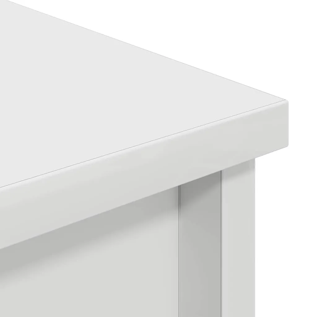 Highboard White 37.5x35x180 cm Engineered Wood 861670