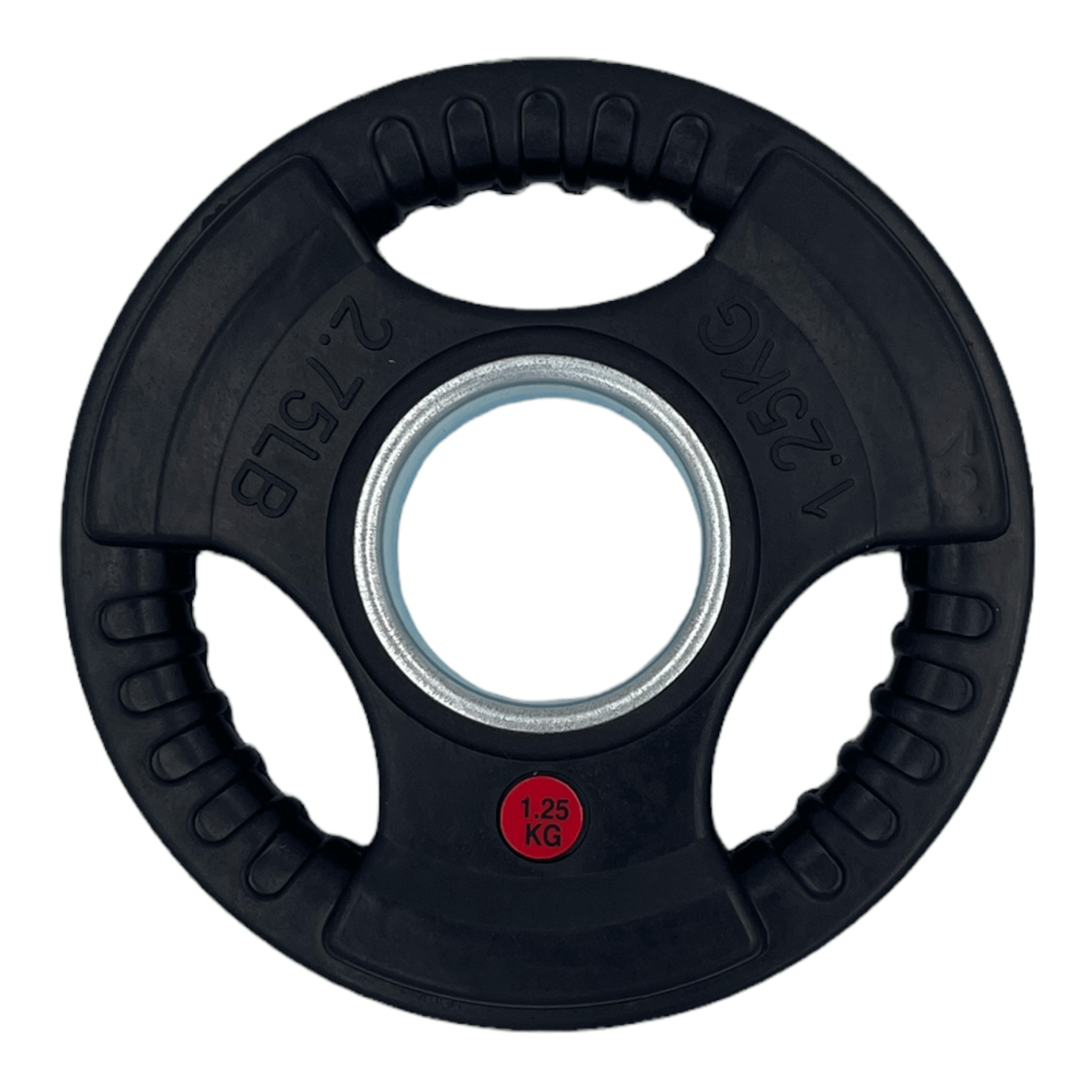 4 x 1.25kg Rubber Tri-grip Weight Plates Type-O