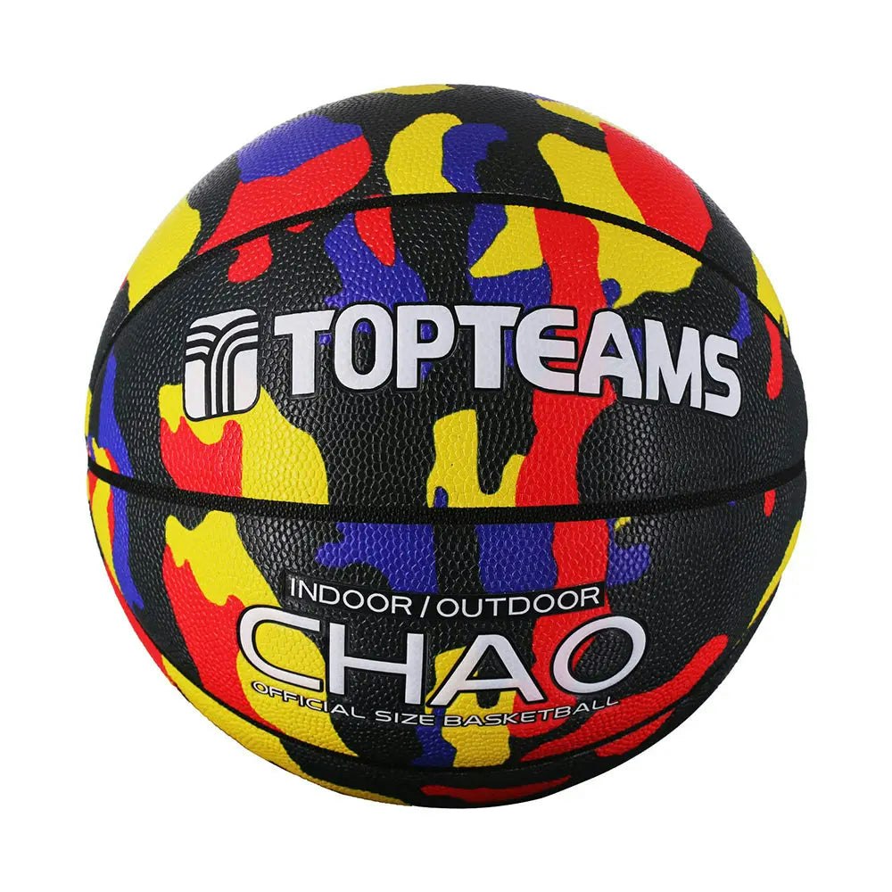 BALLSTRIKE CANDSIZE7 Size 7 Basketball Excellent Bounce Game Ball Indoor Outdoor - Black